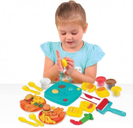 PLAYGO DOUGH rinkinys plastilino Diner Cafe, 8374 8374