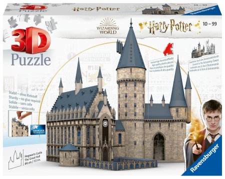 RAVENSBURGER Harry Potter dėlionė Hogvartso pilis, 540 det., 11259 