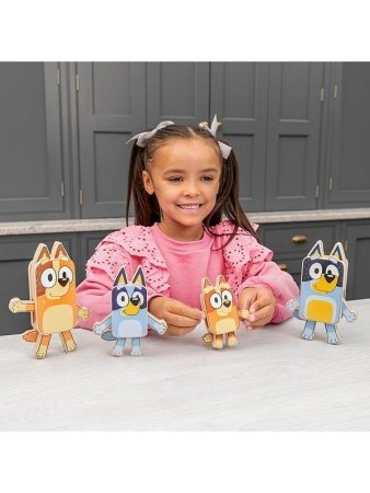 BLUEY Medinės personažų figurėlės, 254C 