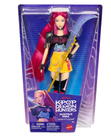 KPOP DEMON HUNTERS FASHION lėlė Mira, JRN36 