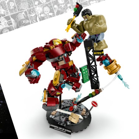 76343 LEGO® ǀ Marvel Epinė kova: Halkbasteris prieš Halką 