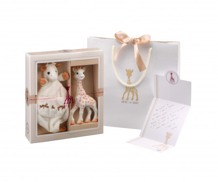 VULLI Sophie la girafe kramtukas + migdukas 0m+ Sophiesticated 000003 000003