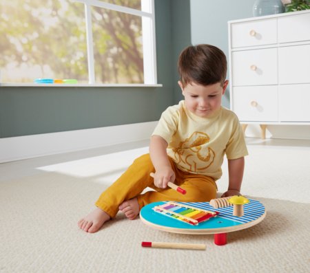 FISHER PRICE medinis muzikinis stalas, HXT91 