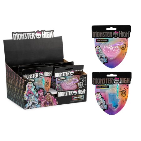 MONSTER HIGH slaimo raktų pakabukas, asort., 71-0017 