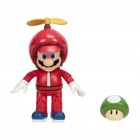 NINTENDO 4" Super Mario figūrėlė, asort., 408234-6 408234-6