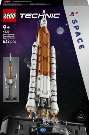 42221 LEGO® Technic NASA paleidimo į kosmosą sistemos „Artemis“ raketa 