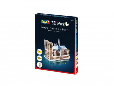 REVELL 3D dėlionė Notre Dame de Paris, 39d., 00121 00121