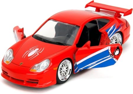JADA Spider-Man automobilis Porsche 911 GT3 RS 1:32, 253222020 
