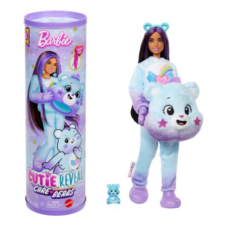 BARBIE Cutie Reveal Care Bears rinkinys – Dream Bright Bear, JFV61 