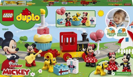 10941 LEGO® DUPLO® | Disney Mikio ir Minės gimtadienio traukinys 10941