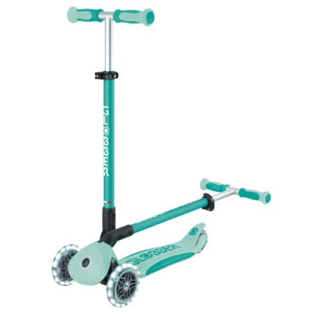 GLOBBER paspirtukas Go Up Deluxe Lights 360°, mėtinis-pistacinis, 699-306 
