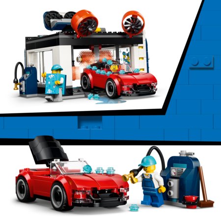 60497 LEGO® City Įvažiuojamoji automobilių plovykla 