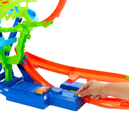 HOT WHEELS kaskadinė trasa – Avarija ore, JFD12 
