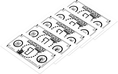 MONOPOLY JUNIOR stalo žaidimas Gabby's Dollhouse, LT, LV, EE, WM04157-ML1-6 