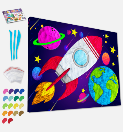 SPLAT PLANET modelino paveikslo rinkinys Kosmosas, SP47007 