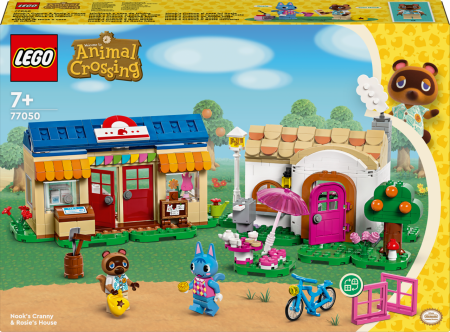 77050 LEGO® Animal Crossing™ Nook's Cranny ir Rosie nameliai 