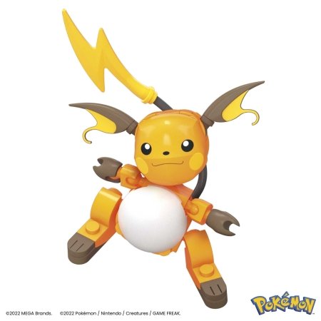 MEGA CONSTRUX POKEMON konstruktorius Pikachu evoliucija, HKT23 HKT23