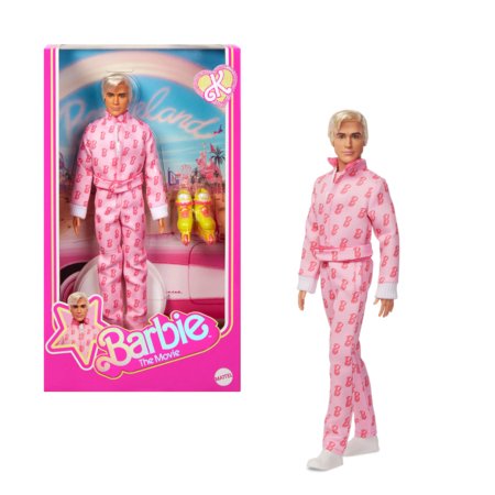 BARBIE Movie kolekcinis Kenas rožiniu kostiumu, JCP80 
