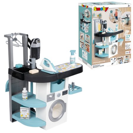 SMOBY Rowenta Wash&Clean skalbyklos rinkinys, 7600330320 