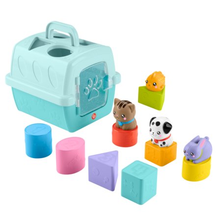 FISHER-PRICE Formelių rūšiuoklė naminiai gyvūnėliai, HTW93 
