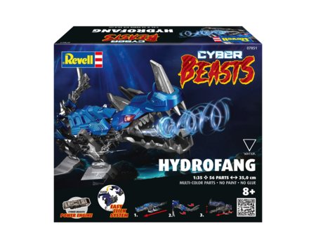 REVELL konstruktorius  HydroFang: CyberBeasts, 07851 