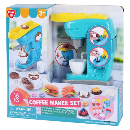 PLAYGO DOUGH kavos virimo aparato rinkinys, 16 vnt., 8449 