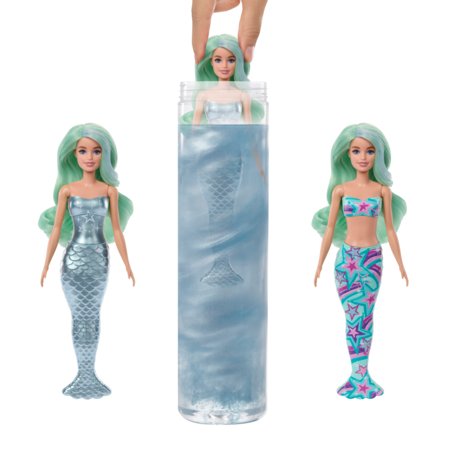 BARBIE Color Reveal undinės siurprizų rinkinys, giliųjų vandenų serija, HRK12 