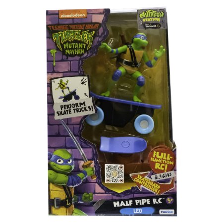 TMNT nuotolinio valdymo riedlentė su figūrėle Half Pipe Leonardo, 71034 71034