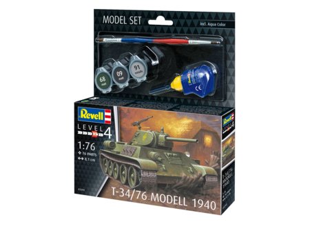REVELL modelis T-34/76 1940, 63294 