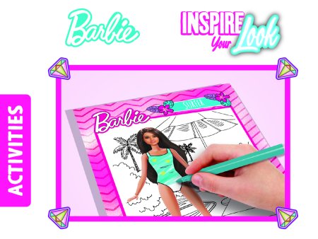 LISCIANI Barbie kūrybinis rinkinys Inspire Your Look, 12617 
