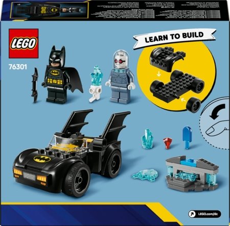 76301 LEGO® Super Heroes DC Betmenas ir Betmeno automobilis prieš Poną Šaltį 