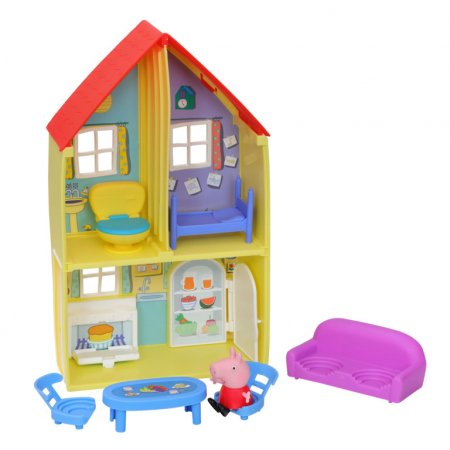PEPPA PIG žaidimų rinkinys Pepa šeimos namas, F21675L0 F21675L0