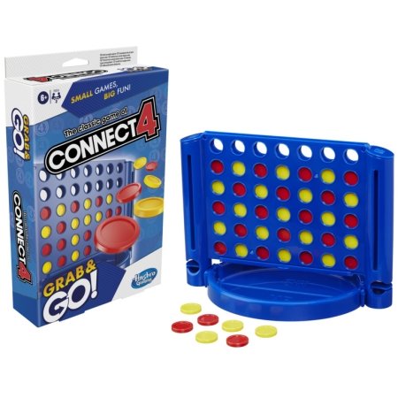HASBRO GAMING kelionins žaidimas CONNECT 4, F825374A 