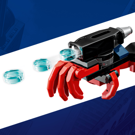 76337 LEGO® Marvel Mailso Moraleso robotas prieš Žmogų vorą 2099 