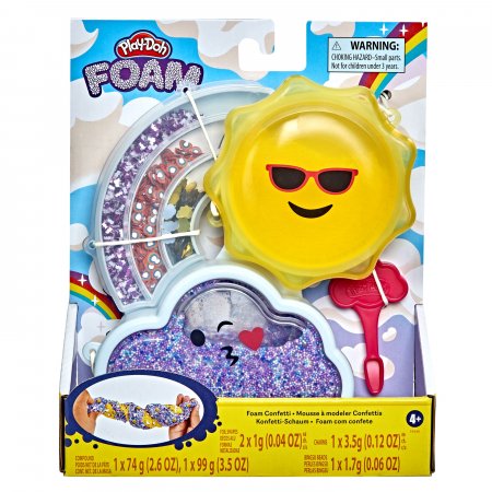 PLAY DOH masė Foam Confetti, F5949RC0 F5949RC0