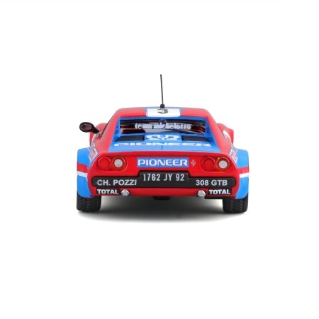 BBURAGO 1:43 lenktyninis automodelis Ferrari 308 GTB 1982, 18-36304 
