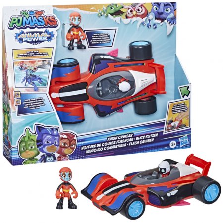 PJ MASKS tranformuojama transporto priemonė Flash Cruiser, F52065L0 F52065L0