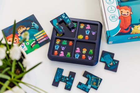 SMART GAMES stalo žaidimas Monsters Hide & Seek, (LT, LV, EE), SMA#480 