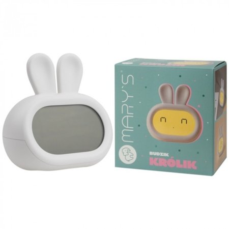 MARY'S laikrodis-žadintuvas RABBIT, Grey, MW20730 
