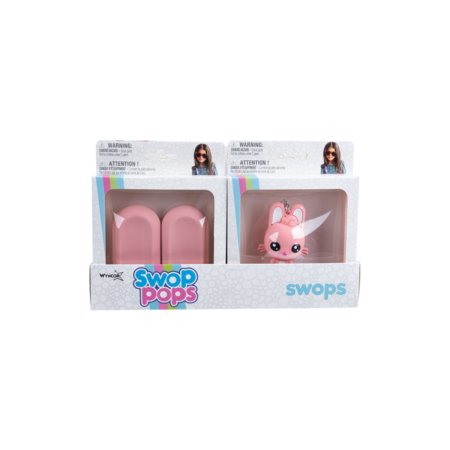 SWOPPOP rankinės aksesuarai BUNNY Swops, asort., M01048 