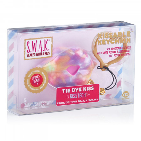 S.W.A.K. raktų pakabukas su garsu Tie-Dye Kiss, 4113 4113