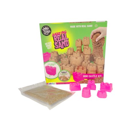 AMAZING REAL SAND kinetinio smėlio rinkinys Real Sand Mini Castle Kit, WC113056CKINT 