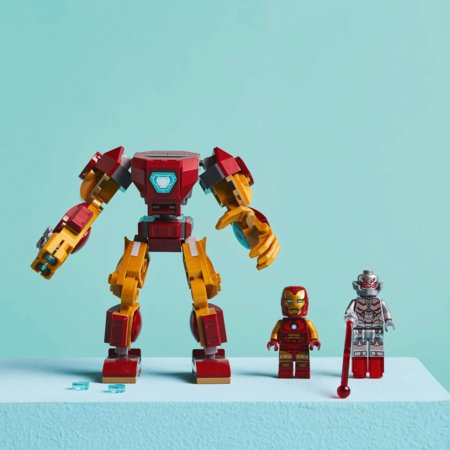 76307 LEGO® Super Heroes Marvel Geležinio žmogaus robotas prieš Altroną 