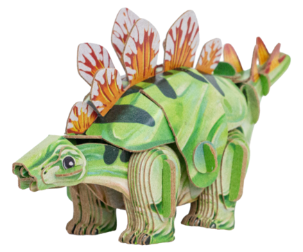 MAKEBUG 3D popierinė delionė stegosaurus, MB-D-0038 