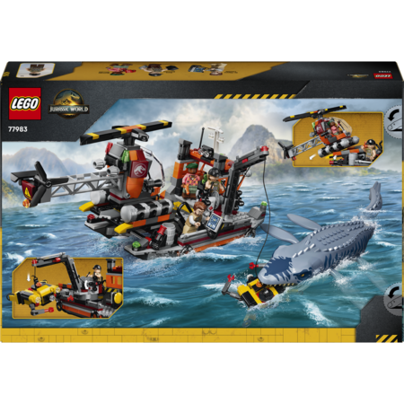 77983 LEGO® Jurassic World Dinozauro mozazauro valties puolimas 