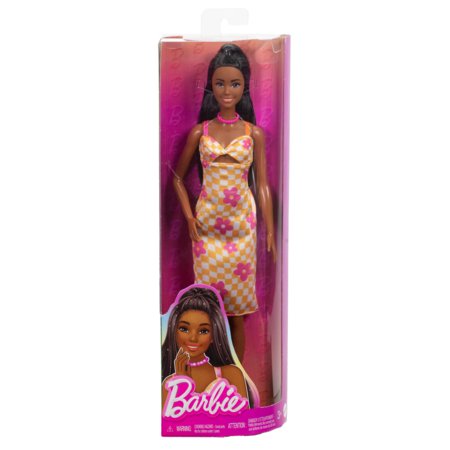 BARBIE madistė geltona suknele, HYT91 