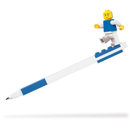 LEGO 2.0 mėlynas gelinis rašiklis su minifigūrėle, 52600 