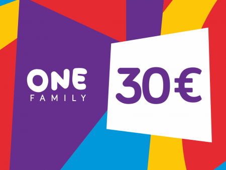 One Family dovanų kuponas 30€ 