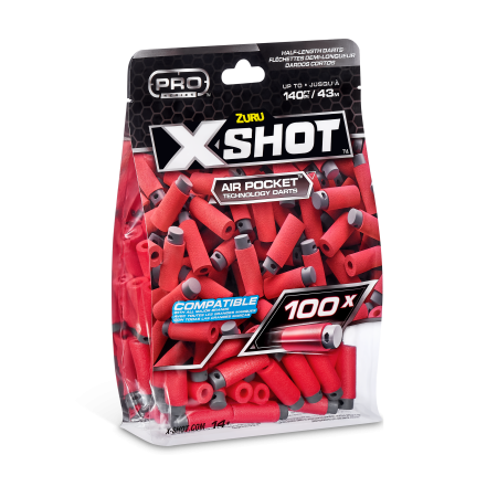 X-SHOT šoviniai Skins Pro, 1 serija, 100 vnt., asort., 36601 