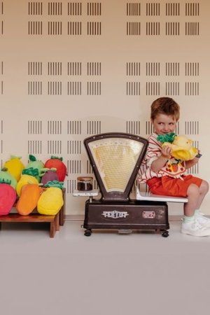 FLIPETZ pliušinis žaislas - viščiukas ananase, 80106